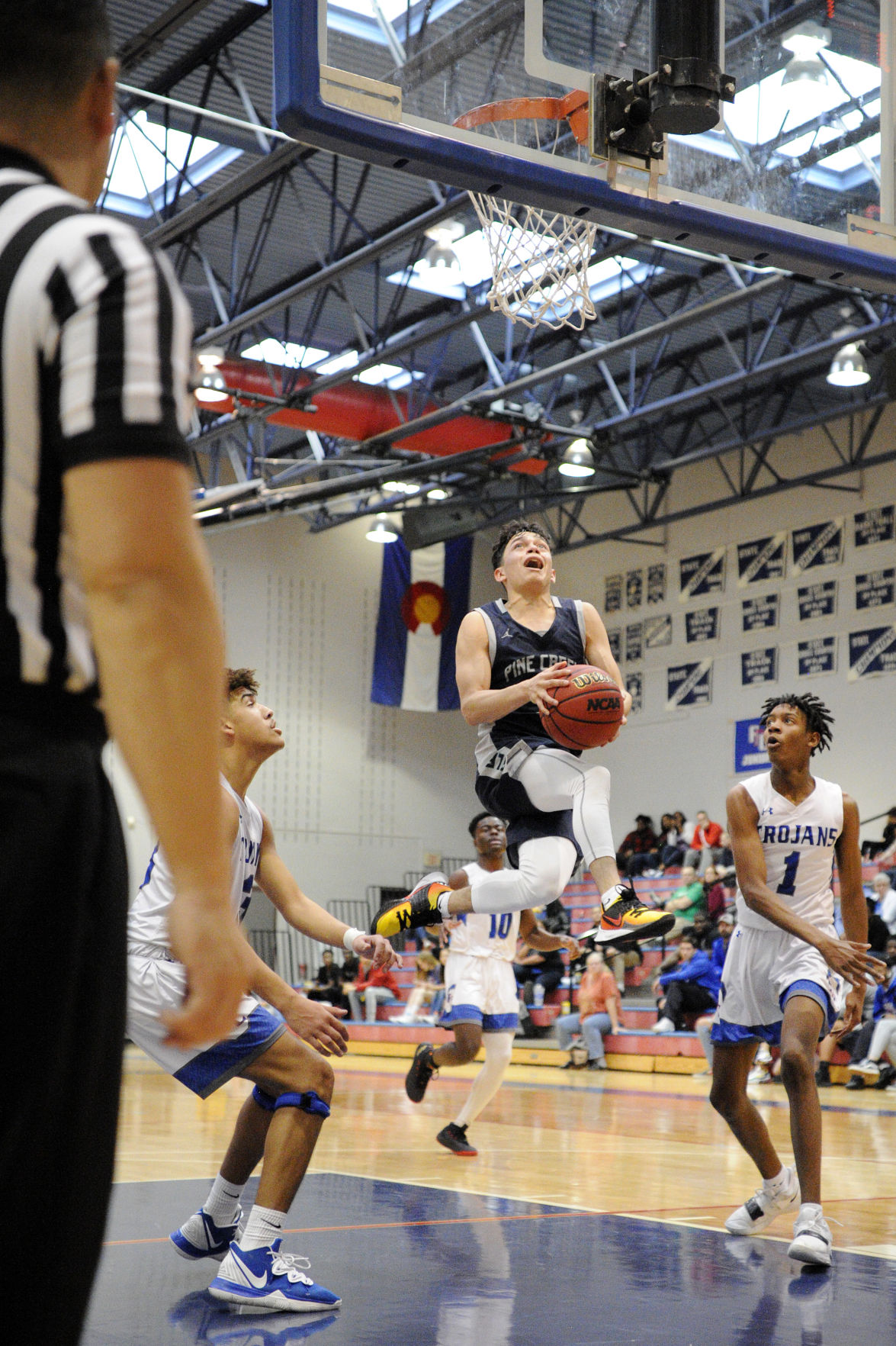 PHOTOS: Fountain-Fort Carson Trojans (58) Pine Creek Eagles (70)